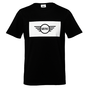 MINI T-shirt Logo Nero/Bianco Uomo