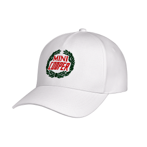 MINI Cappellino Baseball Vintage Logo Bianco