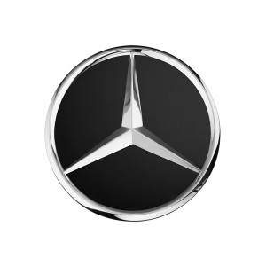 Mercedes-Benz Copriruota Centrale Nero Opaco