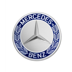Mercedes-Benz Classic Copriruota Centrale Blu