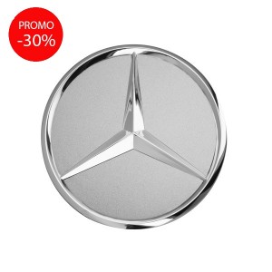 Mercedes-Benz Copriruota Centrale Argento Titanio