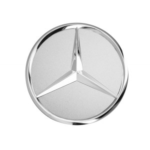 Mercedes-Benz Copriruota Centrale Argento Sterling