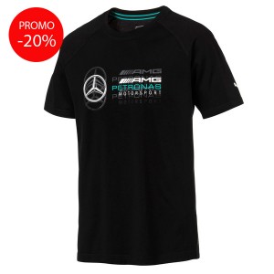 Mercedes-Benz AMG Petronas T-shirt Nera by Puma