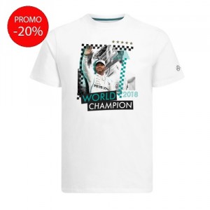 Mercedes-Benz T-shirt Lewis Hamilton Titolo Piloti 2018