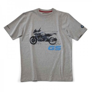 BMW Motorrad T-Shirt "GS" Grigio Scuro Unisex