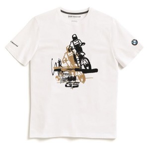 BMW Motorrad T-shirt "F 850GS" Bianco Uomo