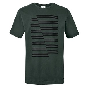 MINI JCW T-shirt Stripes Verde Uomo