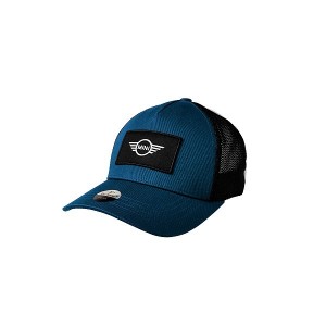 MINI Cappellino Truck Patch Logo Island Blu
