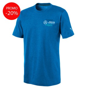 Mercedes-Benz AMG Petronas T-shirt Blu by Puma